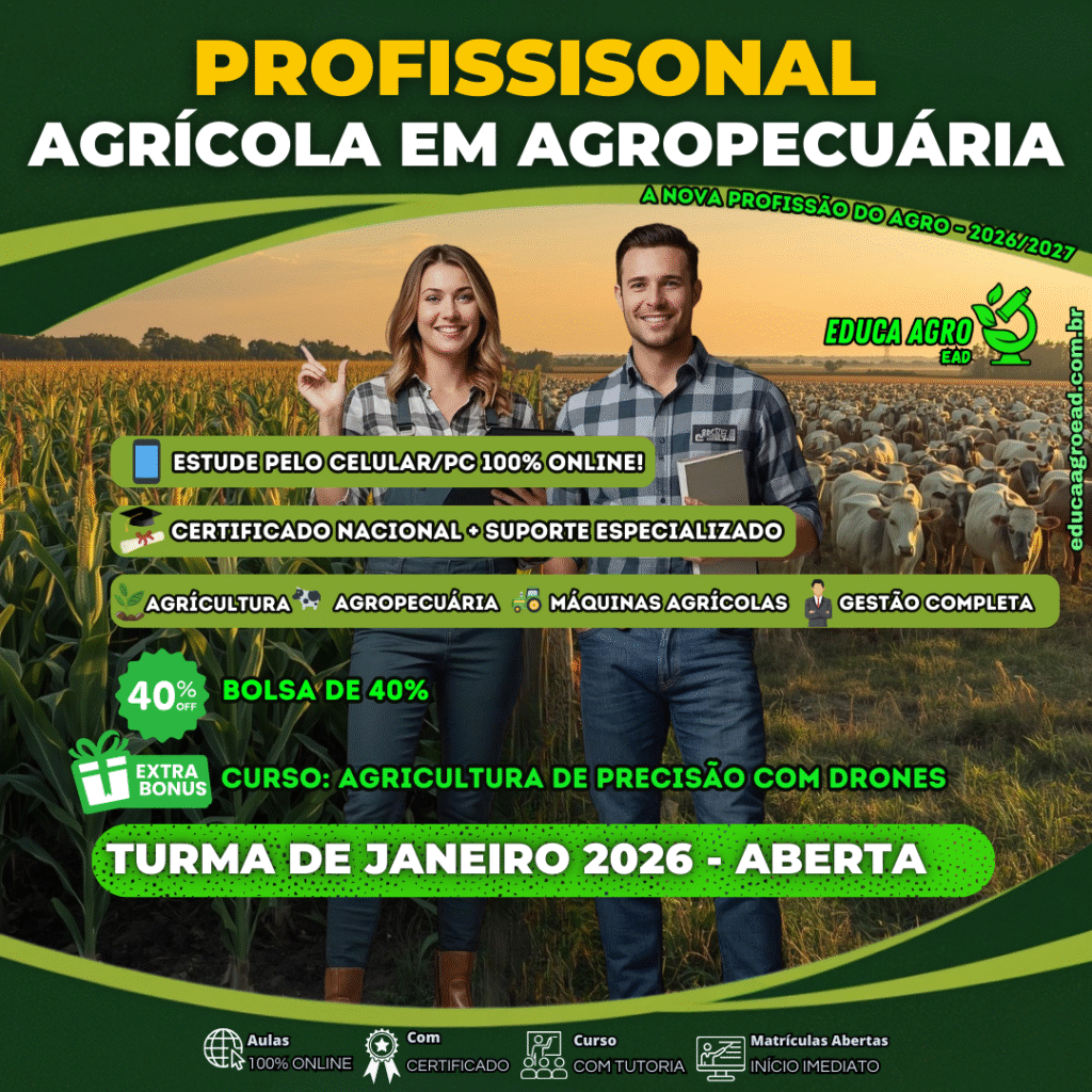 Curso Profissional Agrícola em Agropecuária