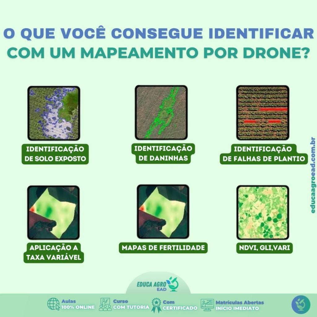 🚁 O Que Você Consegue Identificar com um Mapeamento por Drone?