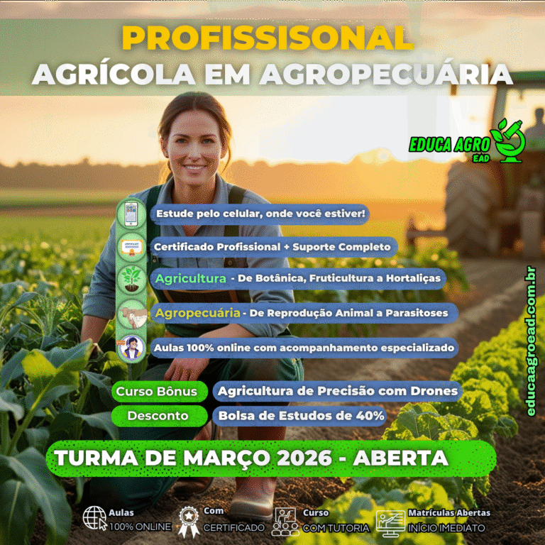 🌾 Turma de Março 2026 – Matrículas Abertas