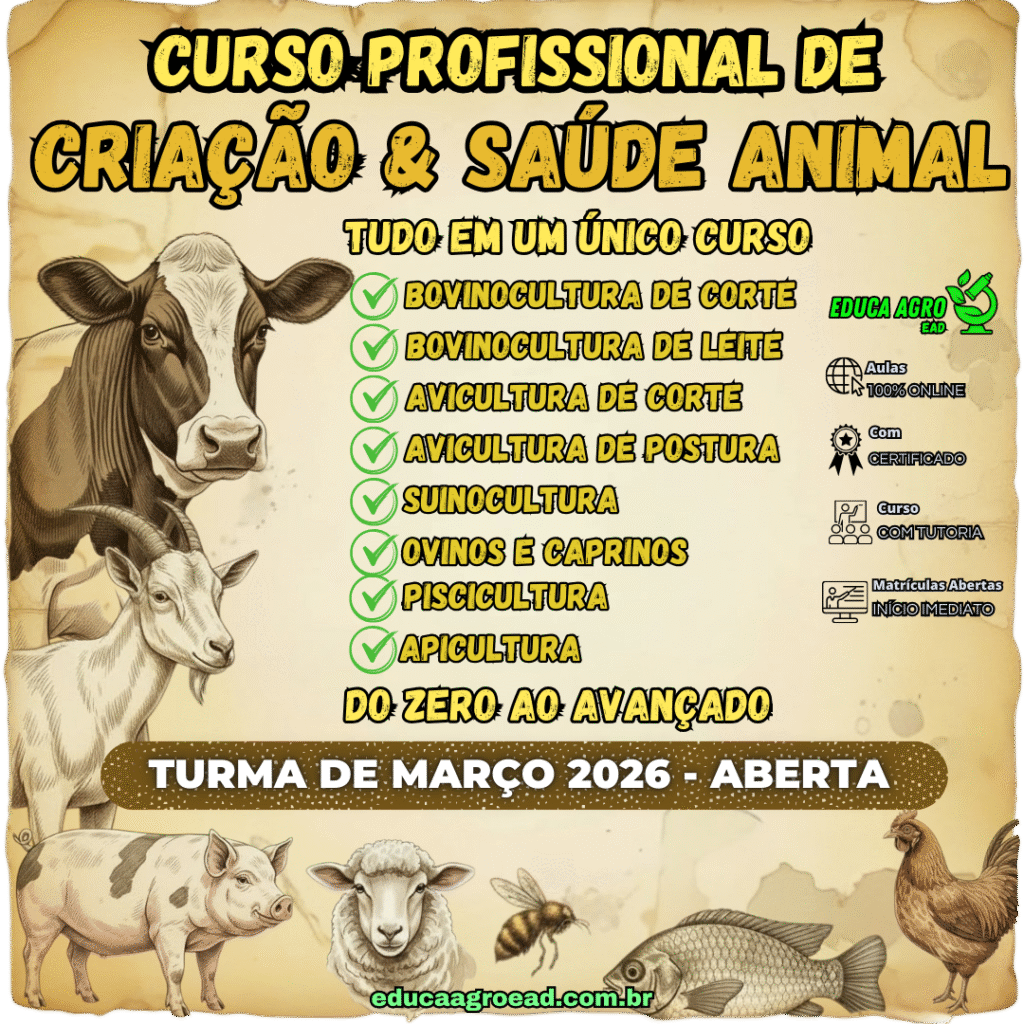 🌾 Turma de Março 2026 – Matrículas Abertas