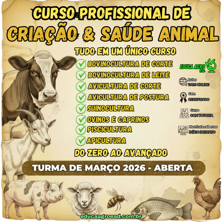 🌾 Turma de Março 2026 – Matrículas Abertas
