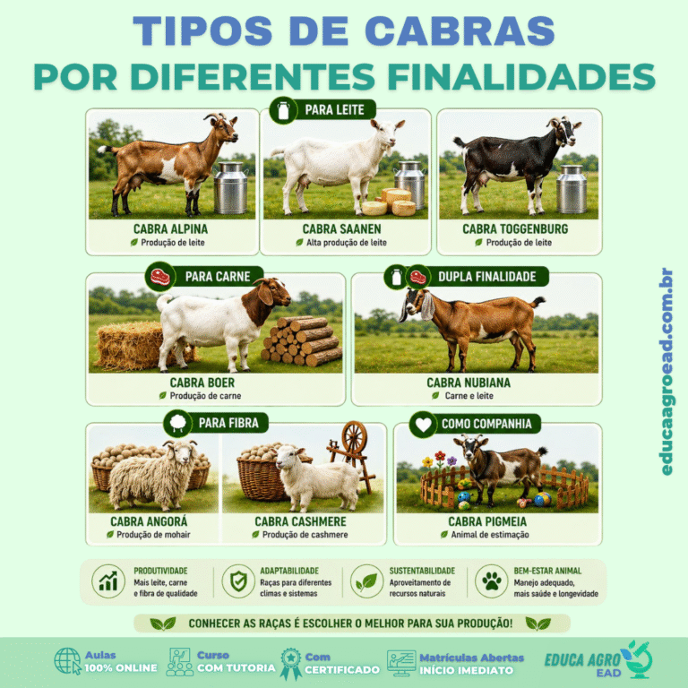 🐐 Tipos de cabras por diferentes finalidades: como escolher a raça ideal para sua produção