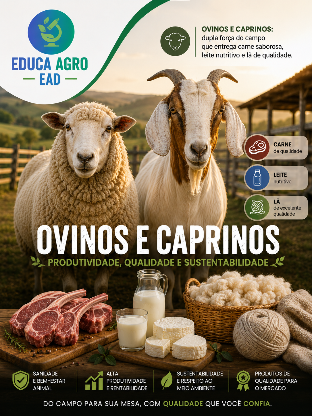 Ovinos e Caprinos