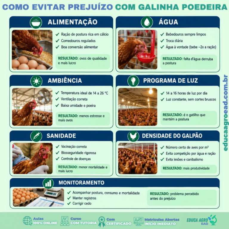 Como evitar prejuízo com galinhas poedeiras? 7 pilares para aumentar a produção de ovos e a rentabilidade