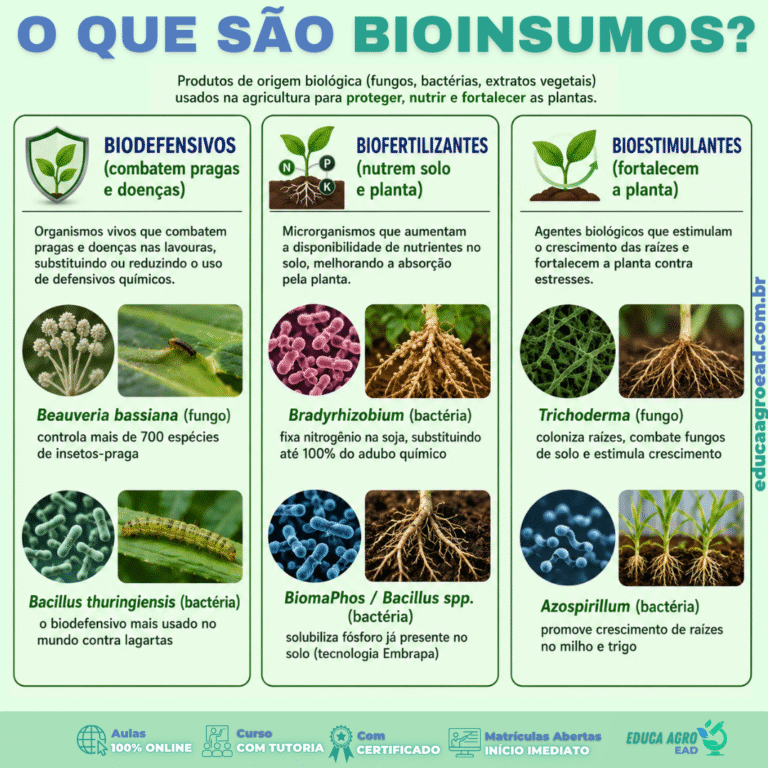 🌱 O Que São Bioinsumos? Conheça os 3 Tipos Que Estão Transformando a Agricultura
